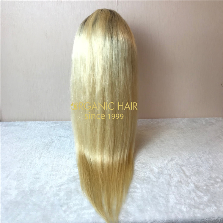 Cheap human full lace wigs on sale X84